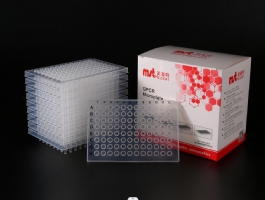 0.2ml 96孔半裙边PCR板-透明